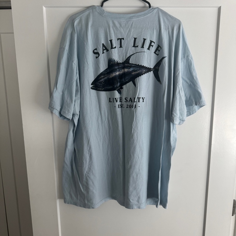 Salt Life Light Blue Tuna Graphic Tee